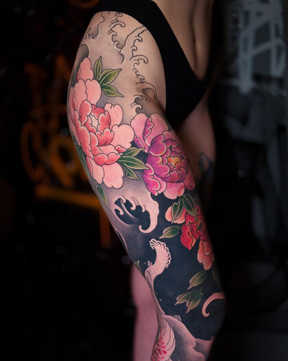 纹身灵感 # 纹身师 Odincov Egor