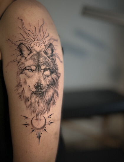 纹身灵感 # 纹身师 Sergeeva Tattoo