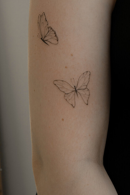 纹身灵感 # 纹身师 Sergeeva Tattoo
