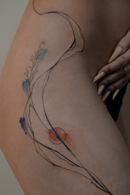 纹身灵感 # 纹身师 Sergeeva Tattoo