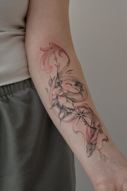 纹身灵感 # 纹身师 Sergeeva Tattoo