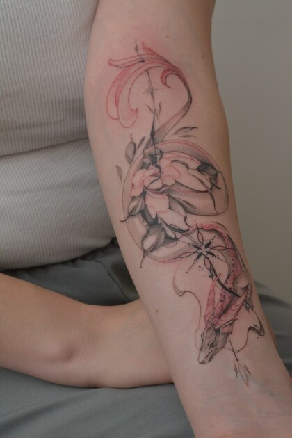 纹身灵感 # 纹身师 Sergeeva Tattoo