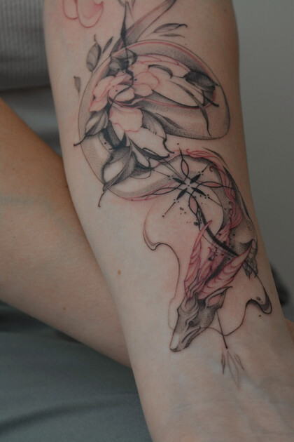 纹身灵感 # 纹身师 Sergeeva Tattoo