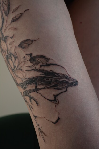 纹身灵感 # 纹身师 Sergeeva Tattoo