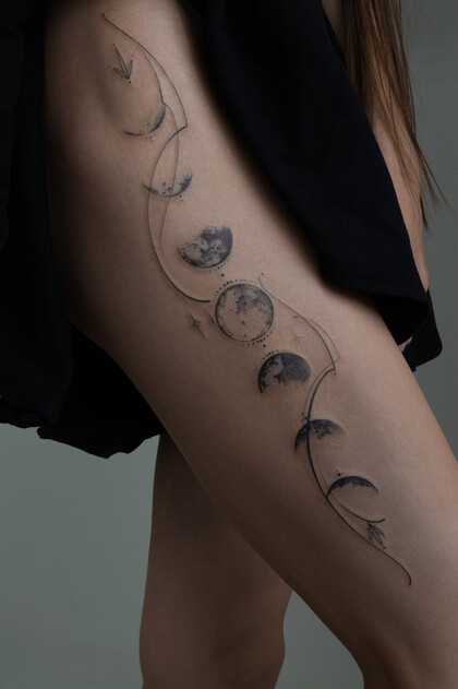 纹身灵感 # 纹身师 Sergeeva Tattoo