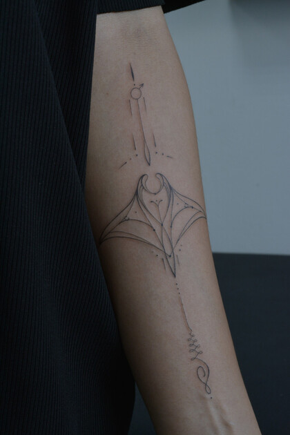 纹身灵感 # 纹身师 Sergeeva Tattoo