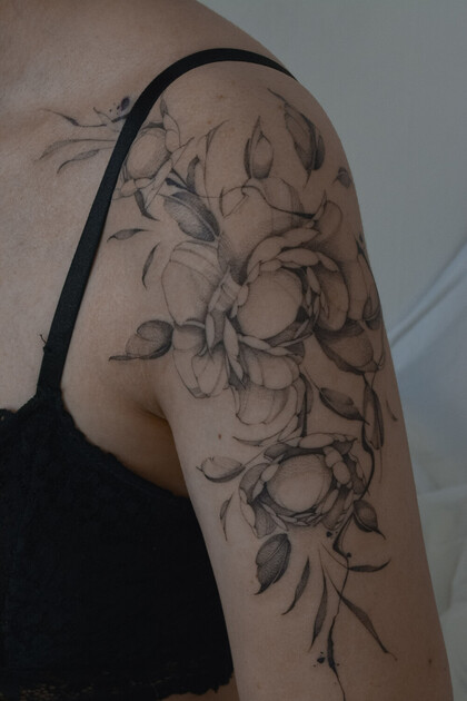 纹身灵感 # 纹身师 Sergeeva Tattoo