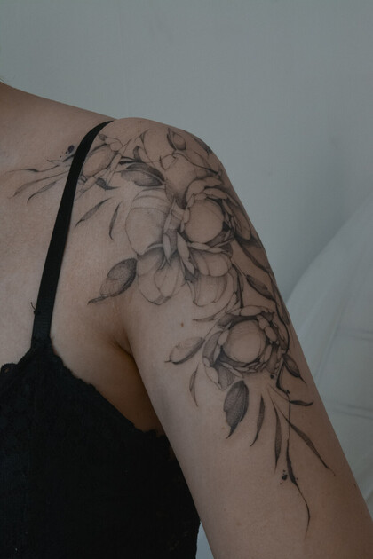 纹身灵感 # 纹身师 Sergeeva Tattoo
