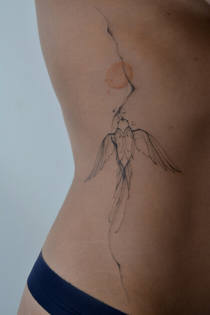 纹身灵感 # 纹身师 Sergeeva Tattoo