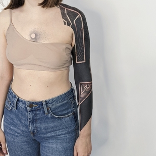 🔥 热门照片、模特作品集  #98023 纹身师 Nikita Petrov