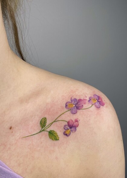 纹身灵感 # 纹身师 Smirnova Ulyana