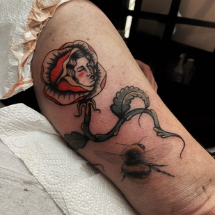 🔥 热门照片、模特作品集  #92769 纹身师 Kateryna Vorobiova