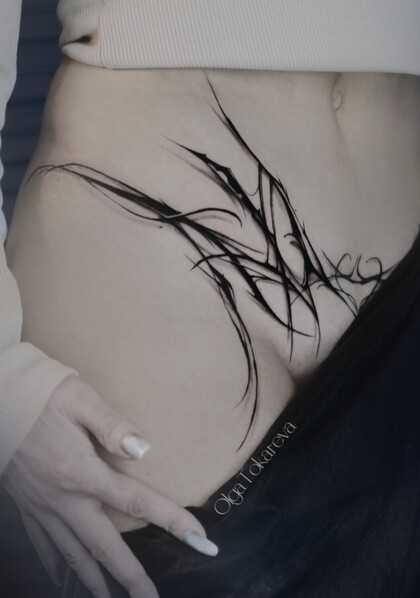 纹身灵感 # 纹身师 Olga Tokareva