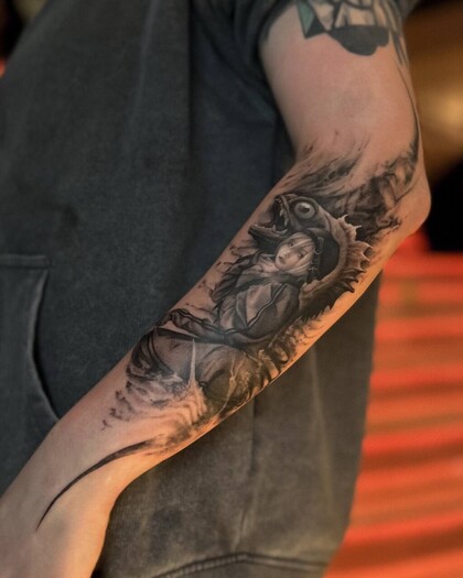 纹身灵感 # 纹身师 Evgeniy Taskaev