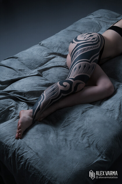 纹身灵感 # 纹身师 Aleksey Varma