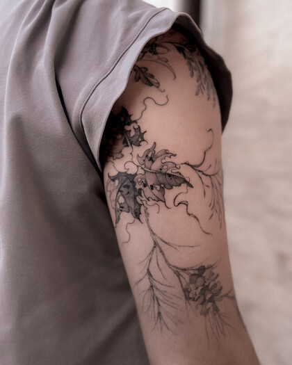纹身灵感 # 纹身师 Valeriatattooer