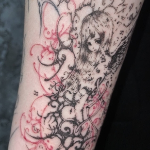 🔥 热门照片、模特作品集  #94448 纹身师 nunichego shtyrikova