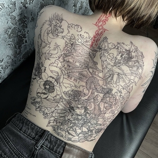 🔥 热门照片、模特作品集  #94450 纹身师 nunichego shtyrikova