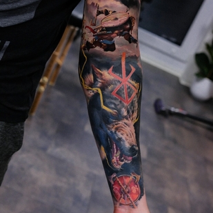 🔥 热门照片、模特作品集  #94508 纹身师 Sergey GAS