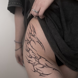 🔥 热门照片、模特作品集  #96383 纹身师 Tatyana Puzikova