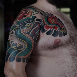 🔥 热门照片、模特作品集  #103949 纹身师 Akulov Mark