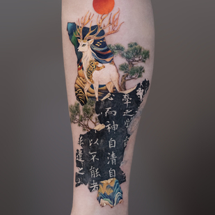 🔥 热门照片、模特作品集  #96688 纹身师 Nako