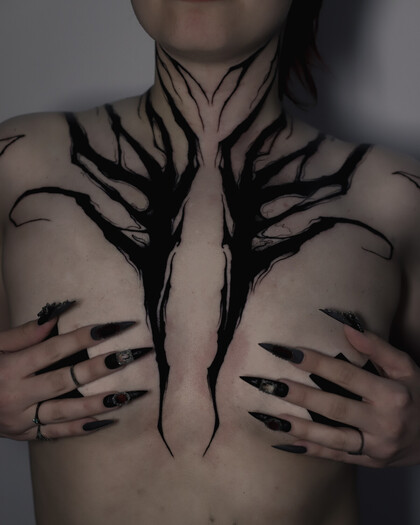 纹身灵感 # 纹身师 Valentin Markgraf