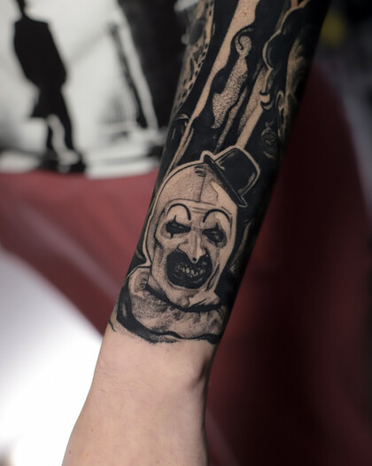 纹身灵感 # 纹身师 Valentin Markgraf