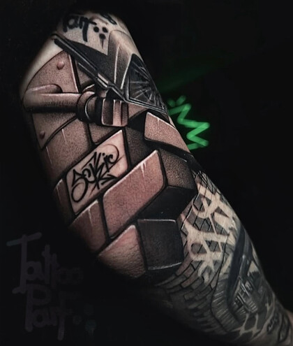 纹身灵感 #98114 纹身师 Dmitriy Parfencev