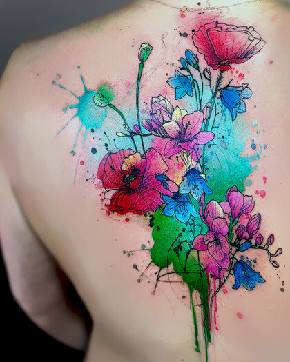 纹身灵感 #98472 纹身师 MissPank