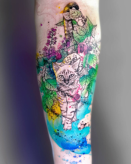 纹身灵感 #98521 纹身师 MissPank