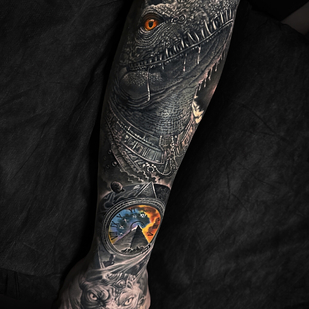 🔥 热门照片、模特作品集  #100108 纹身师 Schelokov Dmitriy 