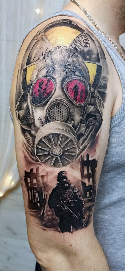 纹身灵感 #100251 纹身师 Sergey Ryba