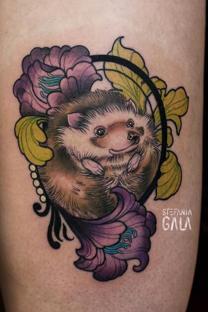 纹身灵感 # 纹身师 Stefania Gala