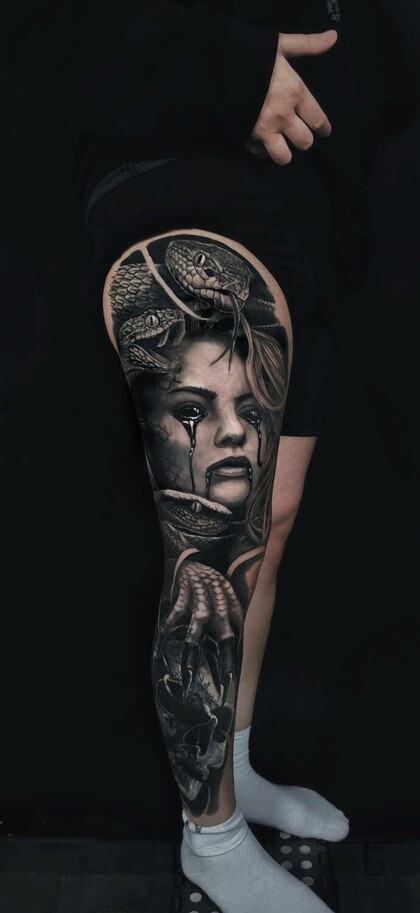 纹身灵感 # 纹身师 Marin Yordanov - Yordanov Arts