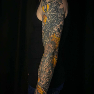 🔥 热门照片、模特作品集  #104908 纹身师 Green Lotus Tattoo