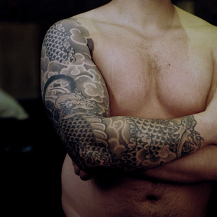 🔥 热门照片、模特作品集  #104910 纹身师 Green Lotus Tattoo