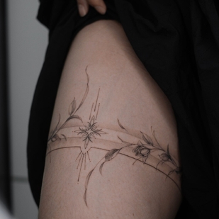 🔥 热门照片、模特作品集  #105195 纹身师 Anastasiya stef.tattooo