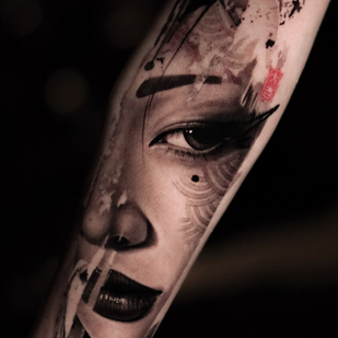 🔥 热门照片、模特作品集  #105439 纹身师 Alina Lubenskaya