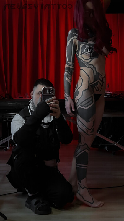 纹身灵感 # 纹身师 Ruslan Abusev
