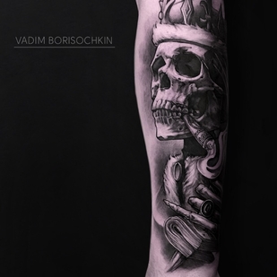 🔥 热门照片、模特作品集  #101176 纹身师 Vadim Borisochkin