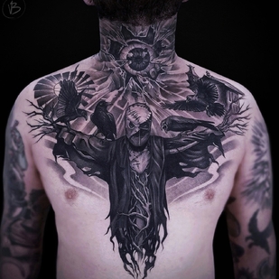 🔥 热门照片、模特作品集  #101175 纹身师 Vadim Borisochkin