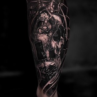 🔥 热门照片、模特作品集  #101187 纹身师 Vadim Borisochkin