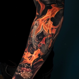 🔥 热门照片、模特作品集  #95363 纹身师 Arseniy Karenin