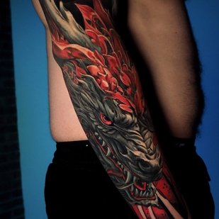 🔥 热门照片、模特作品集  #95372 纹身师 Arseniy Karenin