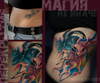纹身灵感 #95721 纹身师 Alina Zheltuhina