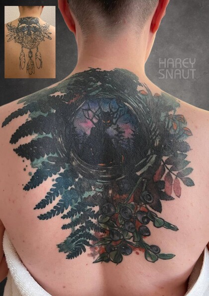 纹身灵感 # 纹身师 Harey Snaut