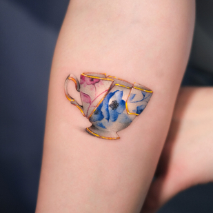 🔥 热门照片、模特作品集  #92562 纹身师 Tatuaggi di Porcellana 