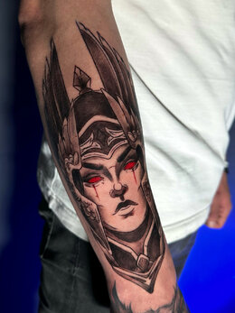 Graphic tattoo