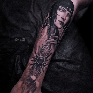 🔥 热门照片、模特作品集  #91503 纹身师 Kate Diana